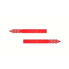 Car exterior mirror sticker, 2