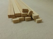 10Stk 100cm Rechteckleiste Kiefer 10x15mm Rechteck Holzleisten