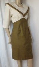 Laura Ashley Kleid 34 beige