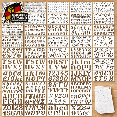 Schablonen buchstaben - schablonen,
