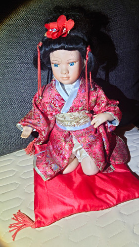 Asiatische porzellanpuppe - asiatische,