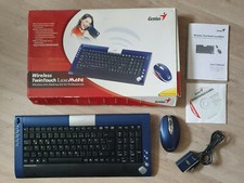 Funktastatur mit Maus, Genius Wireless TwinTouch LuxeMate, Defekt