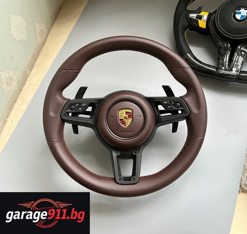 Volante pelle porsche - pelle,