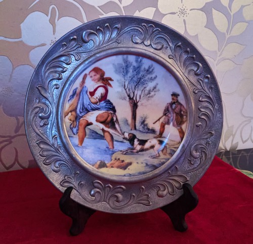Vintage wandteller porzellan - vintage,