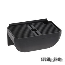 Tropfschale schwarz eckig CAB