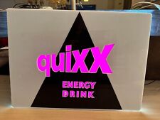 Energy Drink quixx Leuchtreklame  Neon LED Schild Wand Bar Tafel Licht Reklame