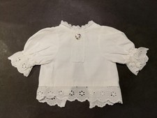 Antike Puppenkleidung Bluse