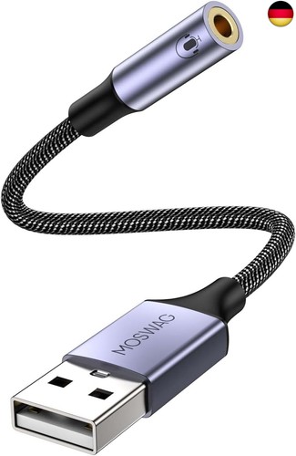 Usb auf klinke - 3,5, mm