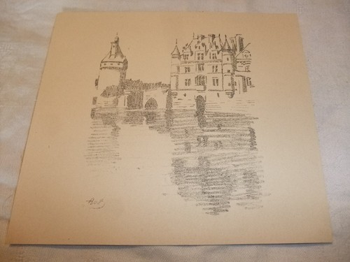 Alte bleistiftzeichnung - alte,
