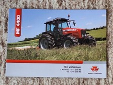 Massey Ferguson 4400   Prospekt Traktor Schlepper