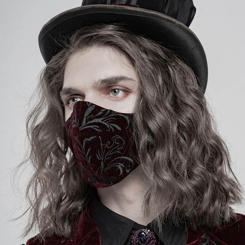 Punk rave halbmaske - halbmaske,