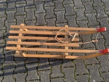 Holzschlitten Rodel
