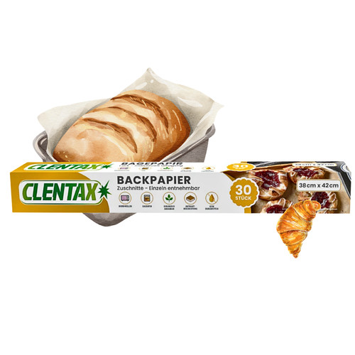 Clentax backpapier zuschnitte - backpapier,