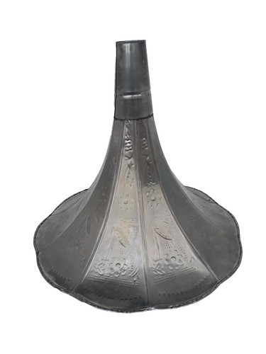 Grammophon trichter verzinkt - trichter,