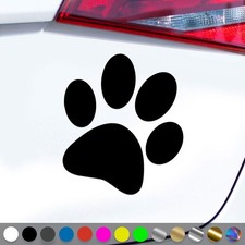 Hundepfoten Aufkleber Katzen