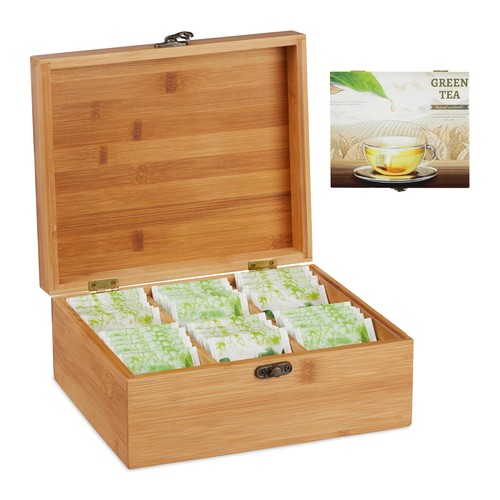 Teebox bambus teedose - bambus,