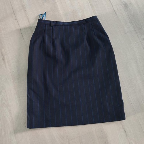 Women akris skirt black wool - akris,