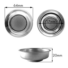 Einersieb für Lelit 57mm