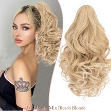 DICK Pferdeschwanz Zopf Clip in Haarteil Haarverlängerung Klammer Hair Extension