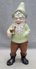 Gartenzwerg als Jäger Hermann Romeiß Gräfenroda ALT 30er er wurde mal neu bemalt