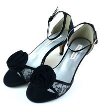 Pumps Gr. 38 Schwarz Damen