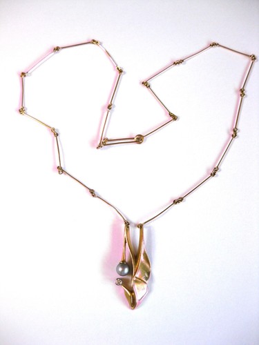 Collier gold 750 mit - 750,