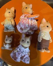 Rare Vintage Sylvanian Ginger