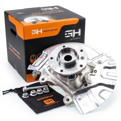 Achsschenkel komplett vorne - 1x,