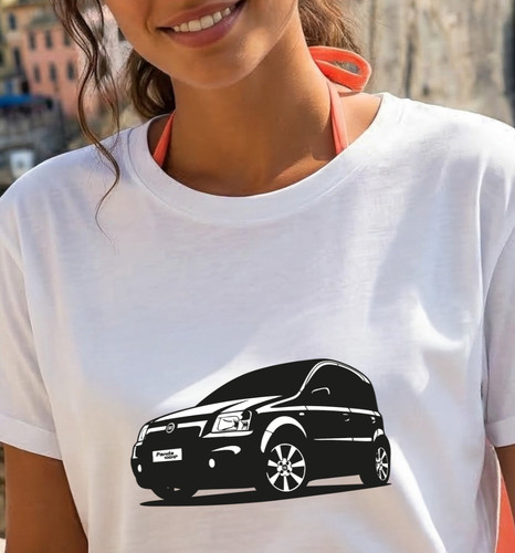 Auto shirt fiat - panda, 100ps