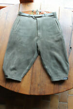 Gute dunkelgraue 3/4 Elchlederhose - H 50 - 'HAELSON' aus Bruchsal  