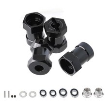 Aluminum 12mm wheel hex hub - aluminum,