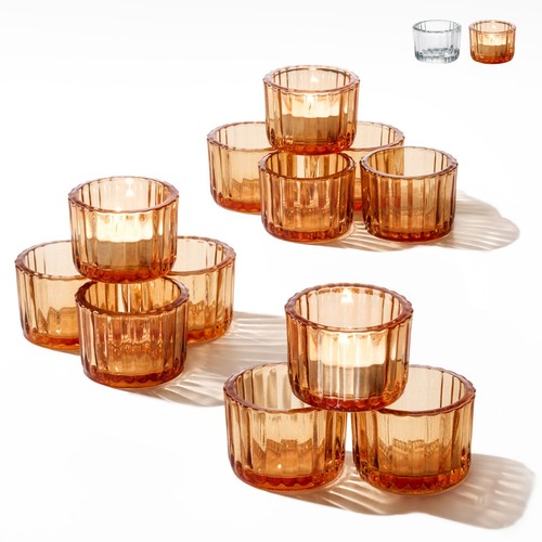 12er set teelichter - 12er, glas