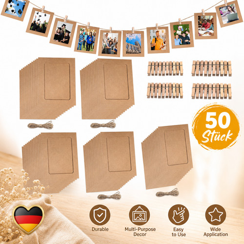 Papier fotorahmen set - papier-fotorahmen,