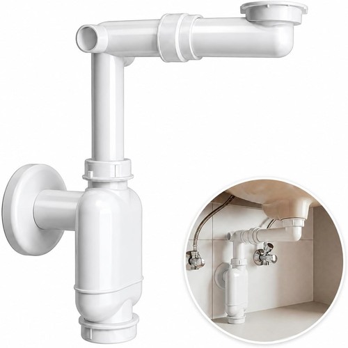 Raumsparsiphon waschbecken - raumsparsiphon, 1