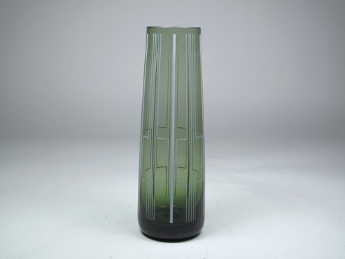 Rauch glas vase 50er 60er - rauch,