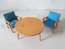 Paul Hübsch Wohnzimmersitzgruppe bestehend aus 2 Sessel und Tisch
