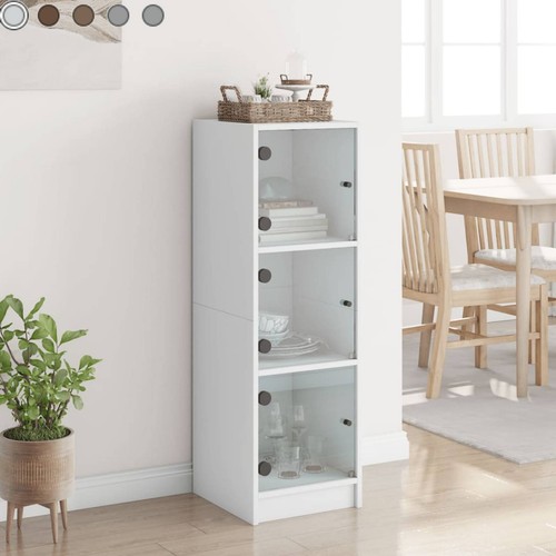 Highboard mit glastüren - highboard,