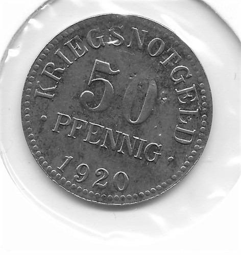 Kriegsnotgeld herzogtum - kriegsnotgeld,