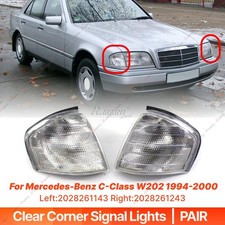 Frontblinker Weiß Blinker Vorne Links Rechts für Mercedes C-Klasse W202 94-2000