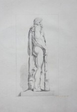 Rückenansicht des Herkules