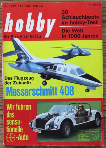Hobby test wartburg - hobby, 12/67