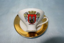 Porzellan Wappen Mokkatasse  "