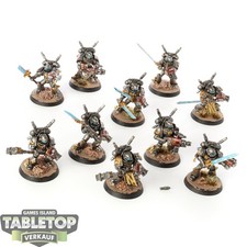 Grey Knights - 10x Grey Knights Interceptor Squad - teilweise bemalt