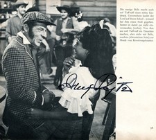 Karl May: Dunja Rajter Originalautogramm als "Belle" in Winnetou I