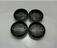 4x54mm For Ford Schwarz  Nabendeckel  Radkappen Nabenabdeckung Felgendeckel