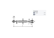 Kramp Hubstange 580mm Traktor