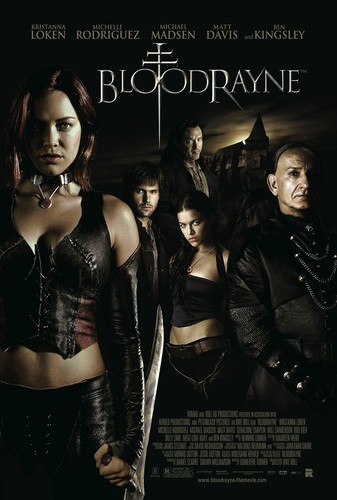 Bloodrayne 2006 filmposter - bloodrayne,