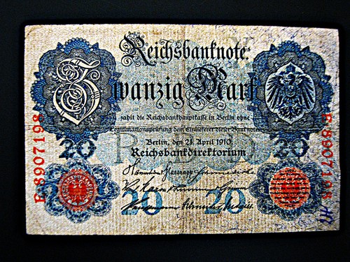 Reichsbanknote mark 1910 - 20,