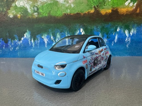 Kinsmart fiat 500e 28 - kinsmart, 1:28