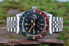 Rolex Vintage GMT Master Pepsi, Bakelite, Radium, Box und Papiere von 1958, 6542